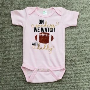 Brand new football onsie